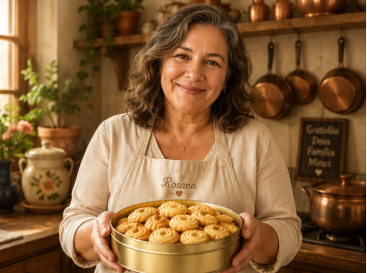 Rosana, criadora da Coletânea Amanteigados