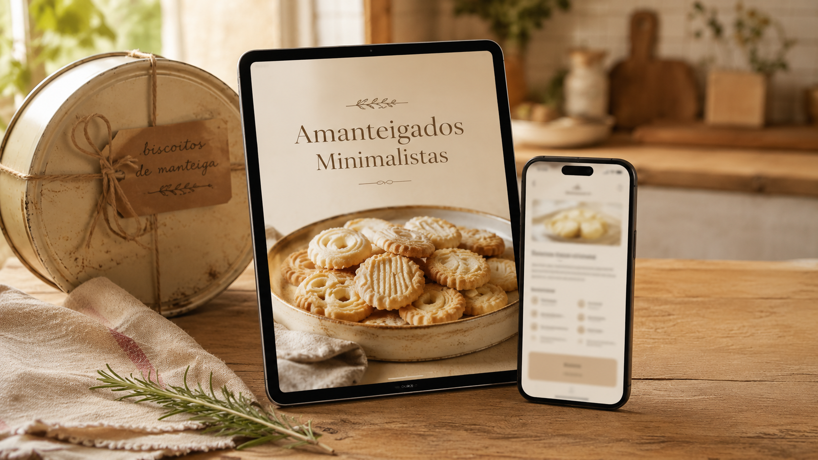 Mockup da Coletânea Amanteigados