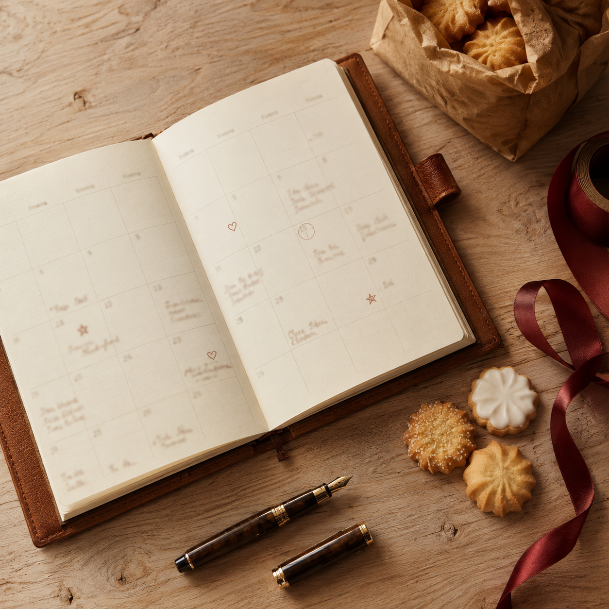 Calendário de Datas e Encomendas
